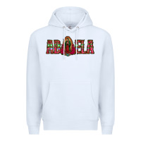 White abuela floral aztec leopard Premium Hoodie - Jasminsmagicworld