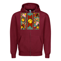 Burgundy softball mom Zipper Hoodie - Jasminsmagicworld