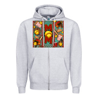 Heather Grey softball mom Zipper Hoodie - Jasminsmagicworld