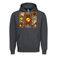 Smoke softball mom Zipper Hoodie - Jasminsmagicworld