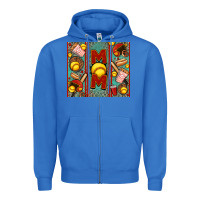 True Royal softball mom Zipper Hoodie - Jasminsmagicworld