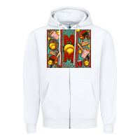 White softball mom Zipper Hoodie - Jasminsmagicworld