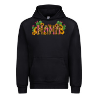 Black Cactus Leopard Sunflower Mama and Mini Set Urban Hoodie - Jasminsmagicworld