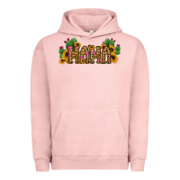 Pigment Salmon Cactus Leopard Sunflower Mama and Mini Set Urban Hoodie - Jasminsmagicworld