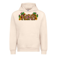 Sandshell Cactus Leopard Sunflower Mama and Mini Set Urban Hoodie - Jasminsmagicworld