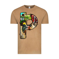 Vintage Camel farm life alphabet lowercase letters p Vintage Tee - BundleAndBundleShop