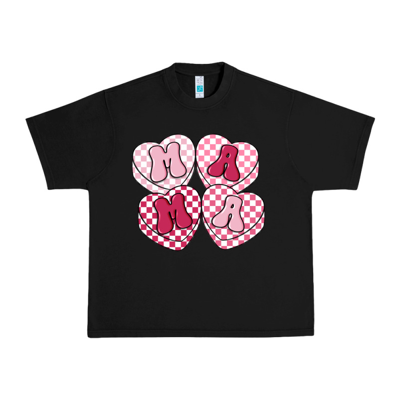 Mama Candy Hearts Urban Heavy Tee by LillyAllenDesigns | Teevron