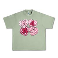 Oil Green mama candy hearts Urban Heavy Tee - LillyAllenDesigns