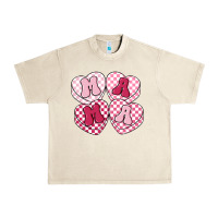 Sandshell mama candy hearts Urban Heavy Tee - LillyAllenDesigns