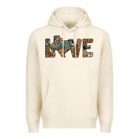 Tofu love texas map sunflower leopard cowhide Premium Hoodie - Artiststas