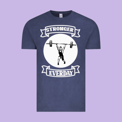 Stronger Everday Vintage Tee Designed By Bettercallsaul