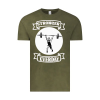 Vintage Olive Stronger Everday Vintage Tee - Bettercallsaul