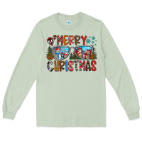 Matcha merry christmas Long Sleeve Tee - CowhideDigitalArt