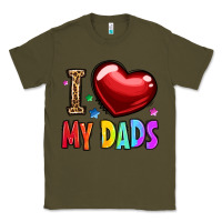 Army Green i love my dads Classic Tee - OliviaCreatesArt