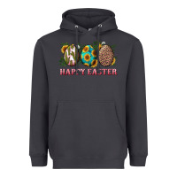 Smoke Happy Easter With Western Eggs And Sunflowers Heavyweight Hoodie - RanaPortraitStore
