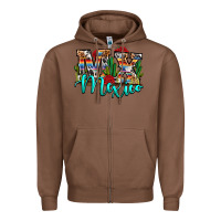 Chestnut MX Mexico Zipper Hoodie - RanaPortraitStore