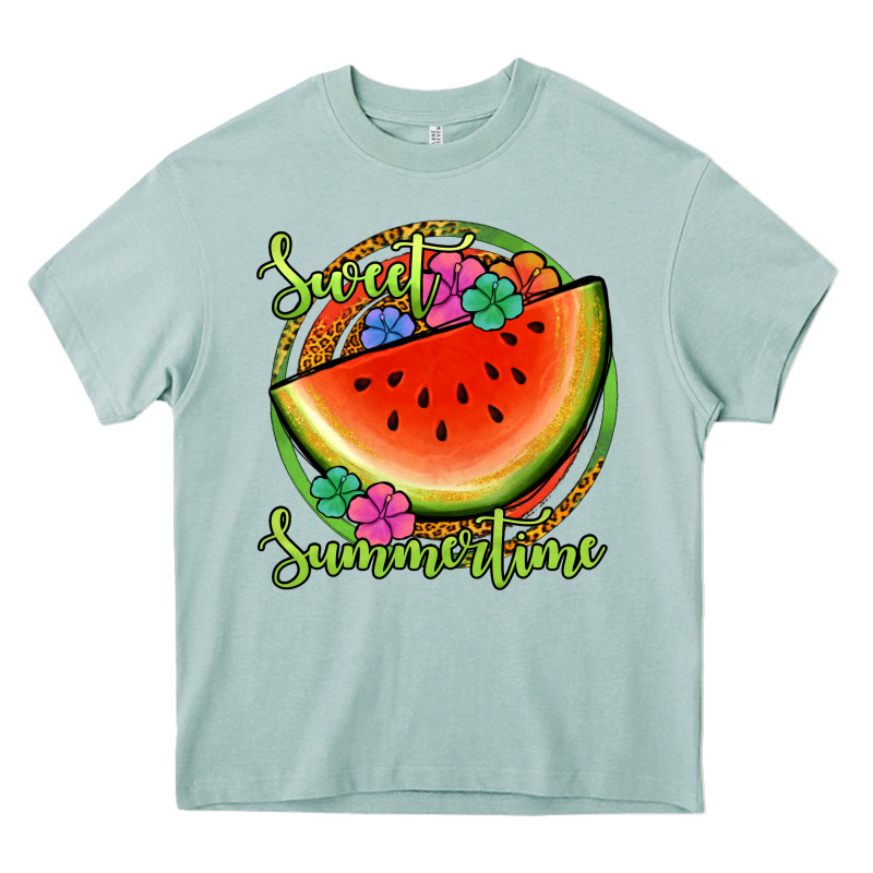 Sweet Summertime Watermelon Heavy Core Tee by Jasminsmagicworld | Teevron