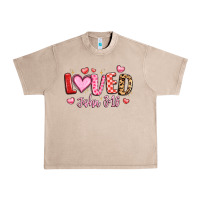 French Oak loved john 3 16 Urban Heavy Tee - LillyAllenDesigns