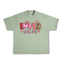 Oil Green loved john 3 16 Urban Heavy Tee - LillyAllenDesigns