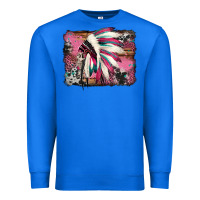 True Royal indian headdress valentine's day Premium Sweatshirt - Jasminsmagicworld