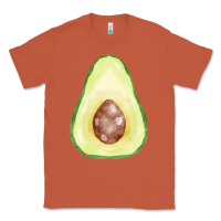 Copper half avocado fa element Classic Tee - FaDigitalArtStudio