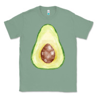 Sage half avocado fa element Classic Tee - FaDigitalArtStudio