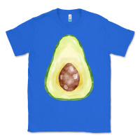 True Royal half avocado fa element Classic Tee - FaDigitalArtStudio