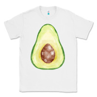 White half avocado fa element Classic Tee - FaDigitalArtStudio