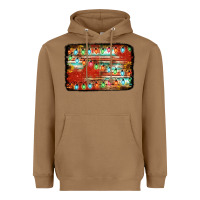 Toasted Coconut christmas serape sunflower background Heavyweight Hoodie - Jasminsmagicworld