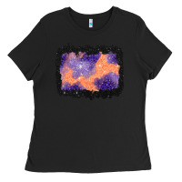 Black halloween spider web background Ladies Tee - BundleAndBundleShop