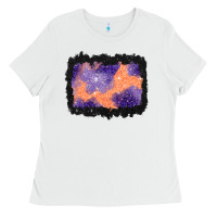 White halloween spider web background Ladies Tee - BundleAndBundleShop