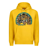Lemon texas map sunflower leopard cowhide aztec turquoise gemstone rainbow Premium Hoodie - Artiststas
