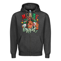 Charcoal Heather merry and bright black man sneakers Zipper Hoodie - RanaPortraitStore