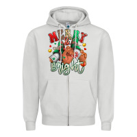 Dove Grey merry and bright black man sneakers Zipper Hoodie - RanaPortraitStore