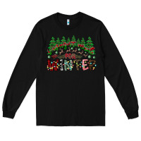 Black i was made for winter Long Sleeve Tee - CowhideDigitalArt