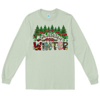 Matcha i was made for winter Long Sleeve Tee - CowhideDigitalArt