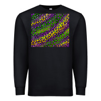 Black mardi gras leopard Premium Sweatshirt - RanaPortraitStore