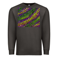 Smoke mardi gras leopard Premium Sweatshirt - RanaPortraitStore