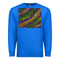 True Royal mardi gras leopard Premium Sweatshirt - RanaPortraitStore