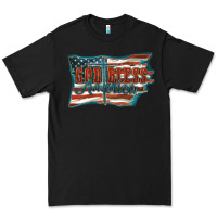Black God Bless America Premium Tee - FaDigitalArtStudio