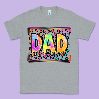 Lgbtq Tie Dye Dad Classic Tee Designed By Oliviacreatesart