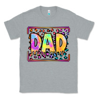 Heather Grey lgbtq tie dye dad Classic Tee - OliviaCreatesArt