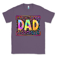 Lavender lgbtq tie dye dad Classic Tee - OliviaCreatesArt
