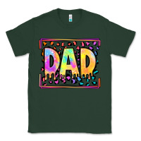 Sports Green lgbtq tie dye dad Classic Tee - OliviaCreatesArt