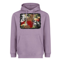 Lavender army cowhide leopard Christmas Heavyweight Hoodie - Jasminsmagicworld
