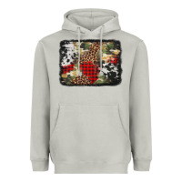 Moon Dust army cowhide leopard Christmas Heavyweight Hoodie - Jasminsmagicworld