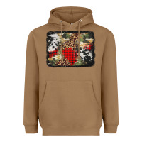 Toasted Coconut army cowhide leopard Christmas Heavyweight Hoodie - Jasminsmagicworld