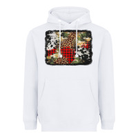 White army cowhide leopard Christmas Heavyweight Hoodie - Jasminsmagicworld
