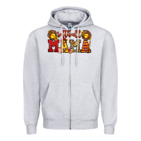 Heather Grey softball mama Zipper Hoodie - Jasminsmagicworld