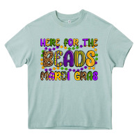 Arona here for the beads mardi gras Heavy Core Tee - OliviaCreatesArt